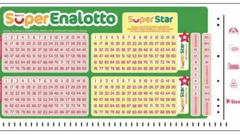 SuperEnalotto: a Verbania centrato un 5 da 36mila euro 